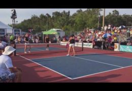 Women’s Doubles Pro Gold Medal Match – Final Point at the Minto US Open Pickleball Championships