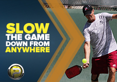 Slow Down the Game From Anywhere on the Court | Pickleball Quick Tip