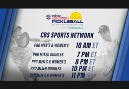 Watch the US Open Pickleball Championships on CBS Sports Network