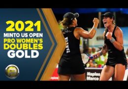 NEWLY RELEASED Amazing PRO Women’s Doubles GOLD – Minto US Open Pickleball Championships 2021 – CBS Sports Network