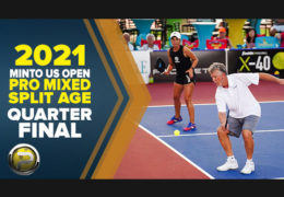 Pro Mixed Split Age QUARTER Final – 2021 US Open – Parenteau/Kennedy vs Wilhelm/Stone