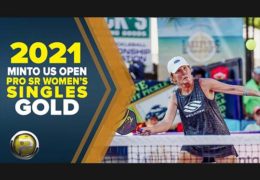 Sr Pro Women’s Singles GOLD – 2021 US Open – Jennifer Dawson vs Cammy MacGregor